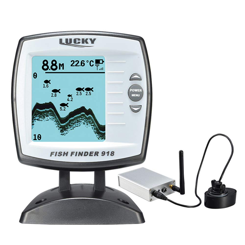 FF918-WLS Fishing Finder 300m/980ft Depth Fish Finder Sonar Frequency 125KHz Echo Sounders Boat Fish Finder Fishfinders-picture-19