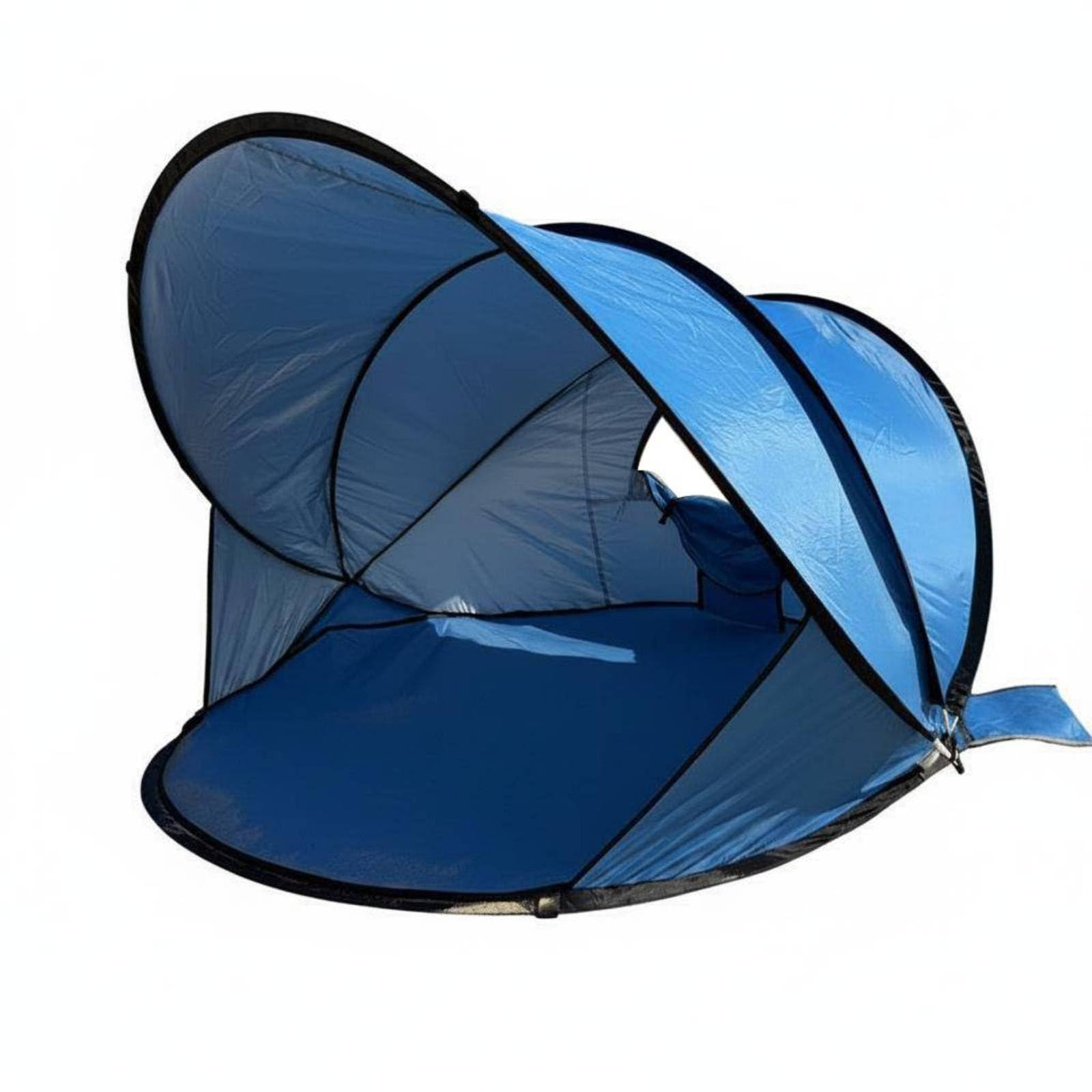 No Assembly Instant Sun Shade Tent Windproof Automatic Sun Tent Heat Insulation Spring-up-up Beach Canopy Easy to Fold for Camping, Picnic, Blue-image-41