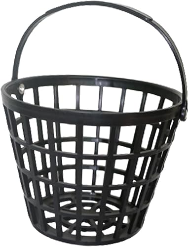 Miniatura 6 de SM SunniMix Cesta irrompible para pelotas de golf, contenedor de pelota de golf con mango y soporte para pelotas que contiene 2550100 pelotas de