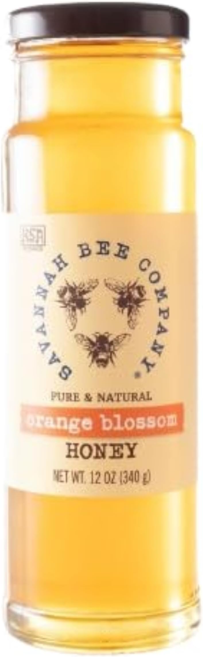 Honey - Pure, Natural, Organic Raw Honey (12.00 Ounce (Pack of 1), Orange Blossom)
