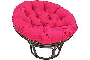 Reyox Vibrant Hot Pink Papasan Chair Cushion: Elevate Your Comfort and Style