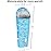 KidzAdventure Mummy Style 32 - 59F Kids Sleeping Bag with Pillow Sleeve, 4 Season, Lightweight and Backpacking Style, Ideal for Camping, Sleepover, Boys, Girls, Youth and Toddlers - Ocean World Youth
