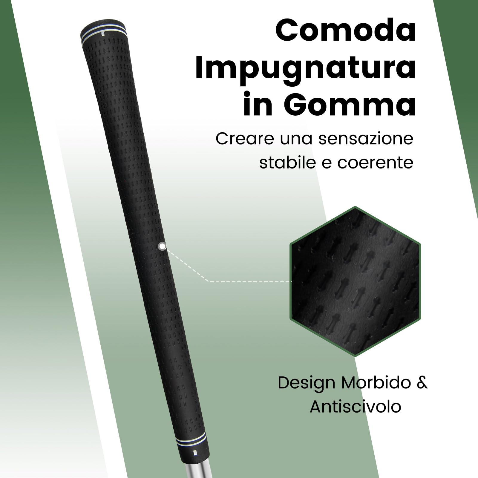 COSTWAY Chipper da Golf, Cuneo da Golf a 36 Gradi per Uomini e Donne per Ridurre il Colpo dal Gioco Corto, Destrorso