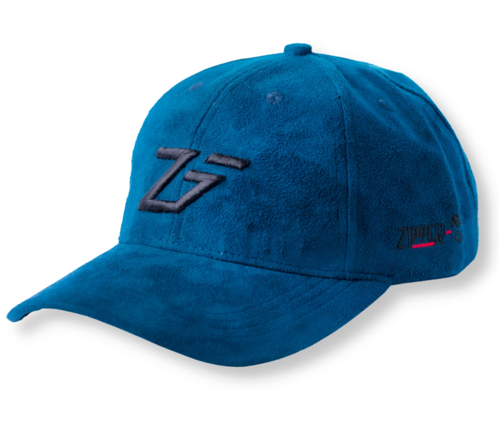 Buy Zipper-G Unisex Suede Baseball Cap Embroidered Logo for Men