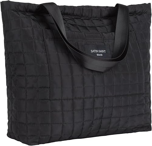 Large Tote Bag for Women Travel Tote Bag SATIN SAINT lifestyle Women Tote Bags for Work Daily Womens Bags Beach Bag