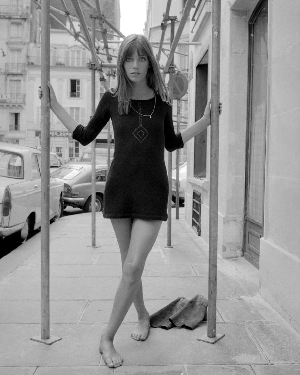 Worldphotographs Black Jane Birkin 10X8 Photo