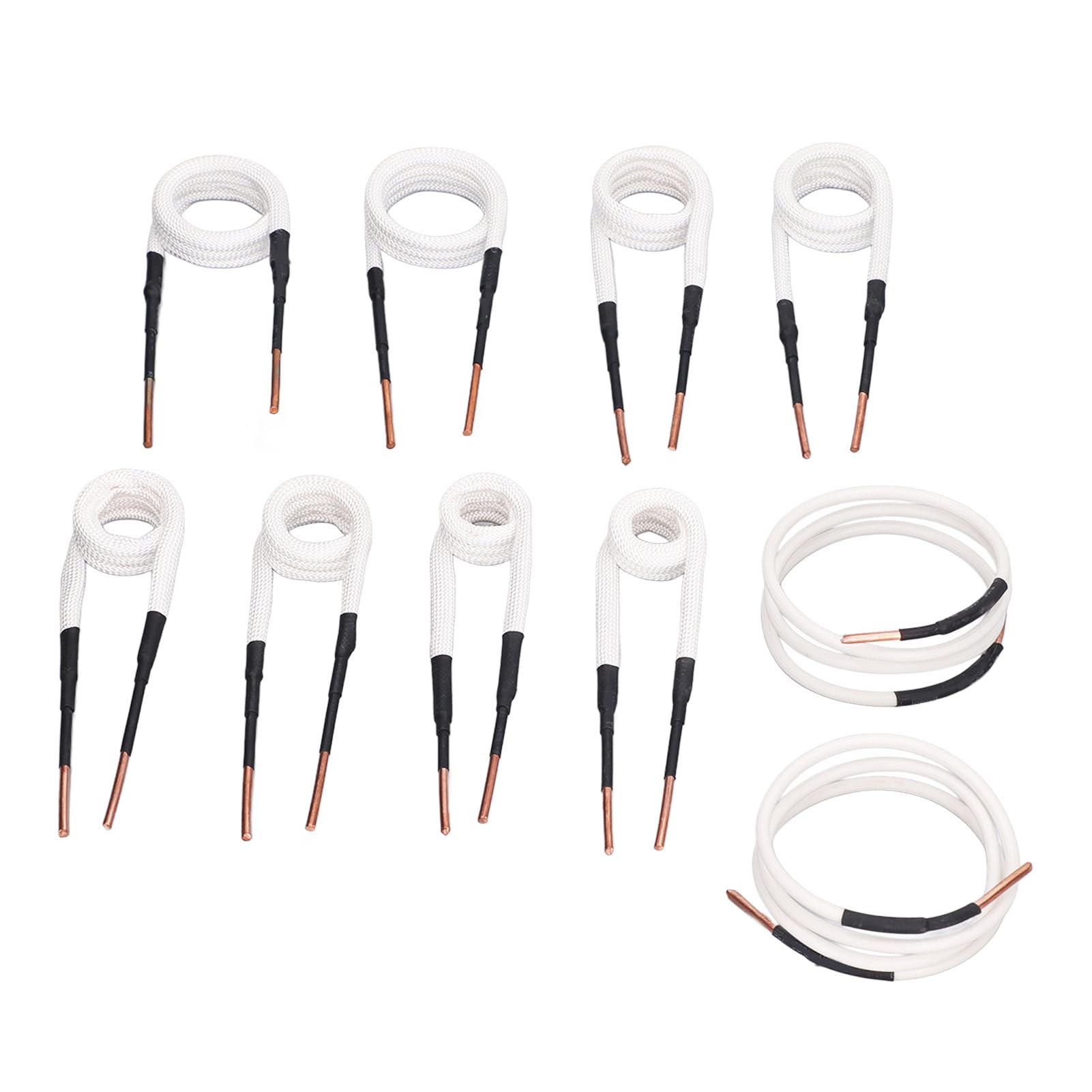 ViaGasaFamido Induktionsheizspule, Messing-Induktionsheizspulen-Set, 10