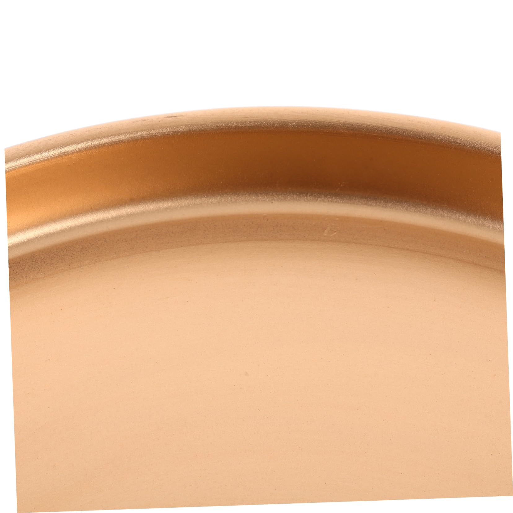 Milisten Ceramiczny Talerz Rośliny Cali Złoty Ceramiczny Podstawka Do Doniczek Okrągły Talerz Wodę Wygodne Rozwiązanie Do Pielęgnacji Roślin Wytrzymała Konstrukcja
