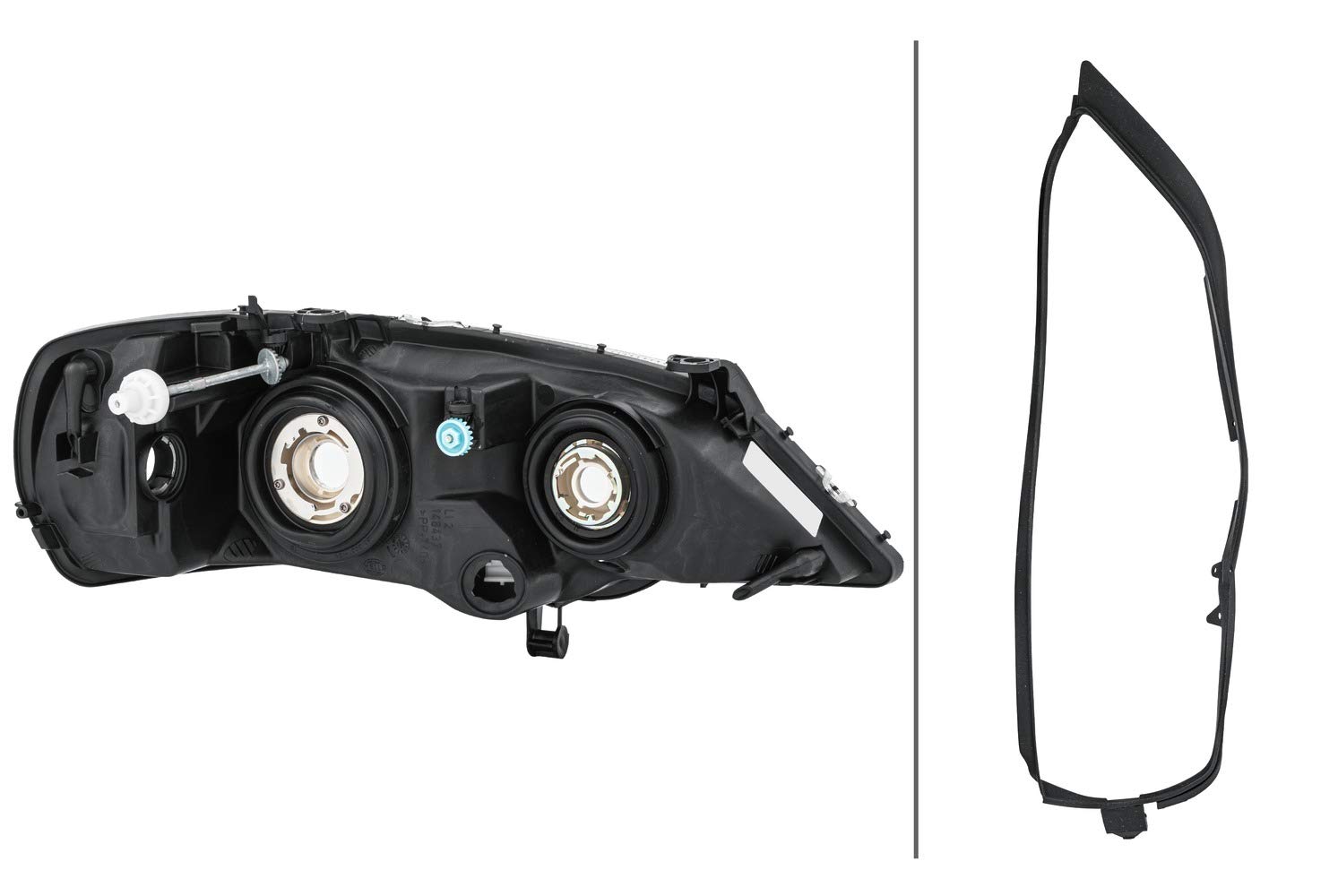 HELLA Halogen-Hauptscheinwerfer Rechts Für Rechtsverkehr - OE Qualität