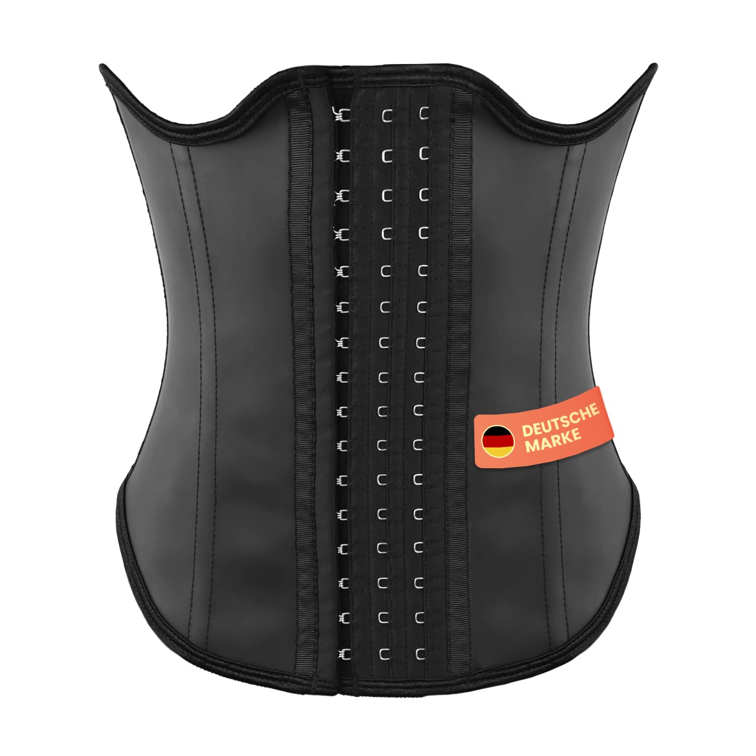Korsett Damen [Latex] S-XL | für Sport & Alltag | Waist Trainer & Corsage | Bauchweg Taillentrainer