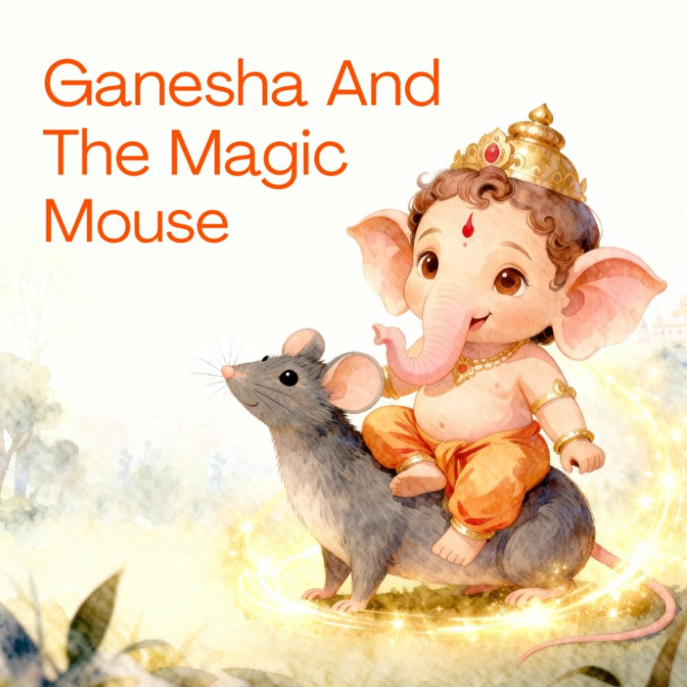 Ganesha and the Magic Mouse: A Gentle Story About Kindness, Friendship, and Big Hearts (Little Ganesha)