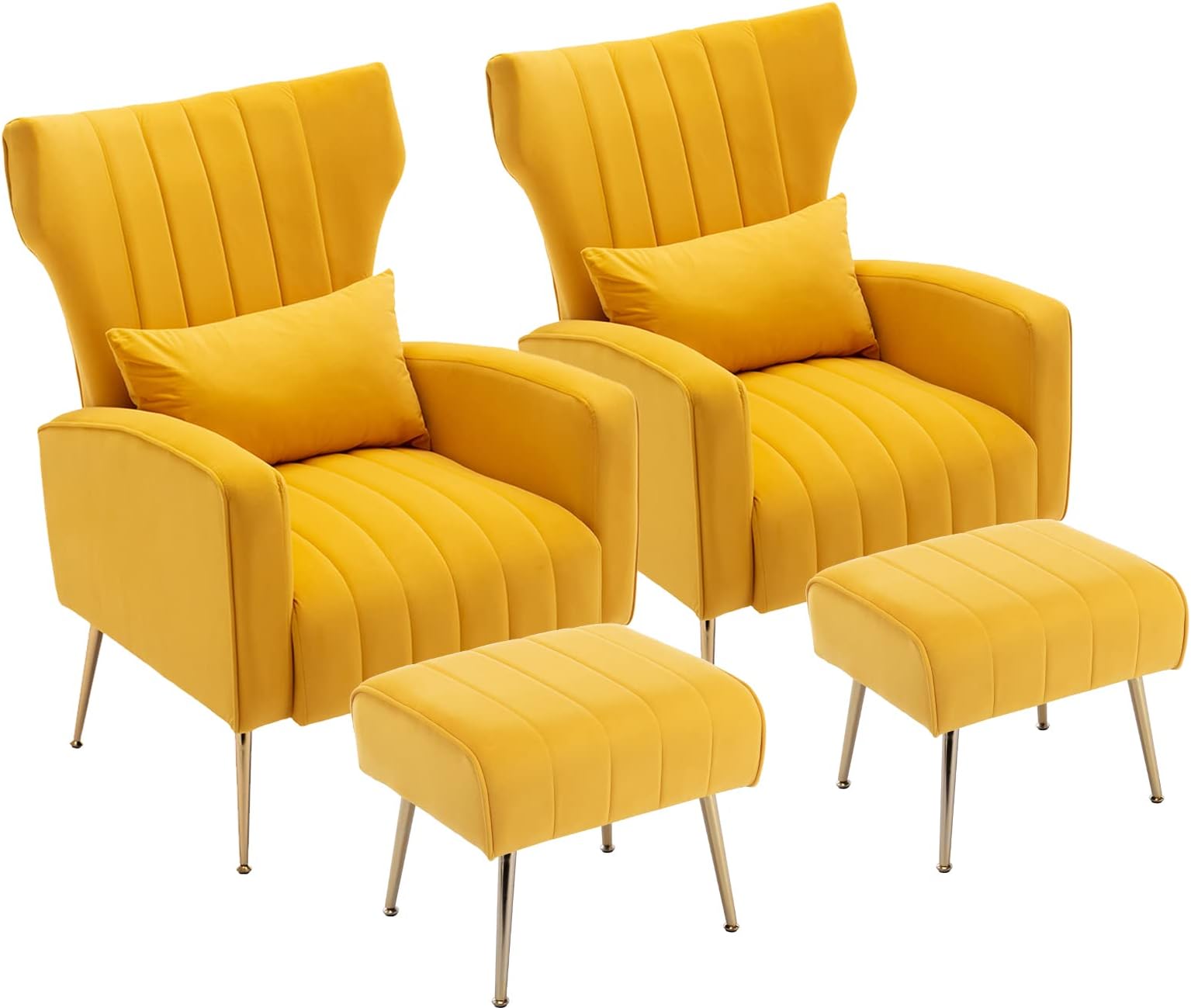 Kosas Home Leonard Polyester Fabric Swivel Accent Chair in