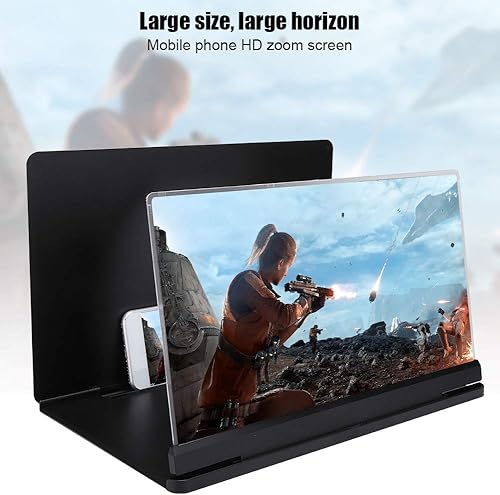 Miniatura 4 de Gaeirt Soporte de lupa de pantalla de teléfono celular 18X, pantalla plegable para teléfono inteligente, ampliadora de pantalla para teléfono móvil,