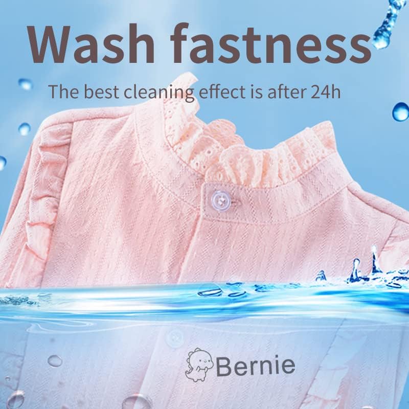 Miniatura 6 de Sello de nombre para ropa, impermeable, autintintintinta, sello de nombre para uniforme escolar, sellos de autintintintintinta para niños (BZ007 -