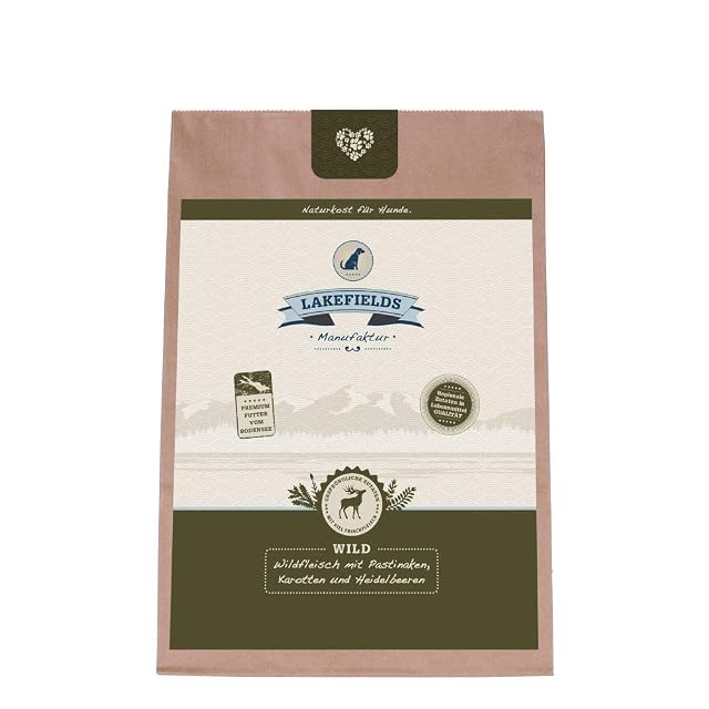 lakef ields seco Carne de menú Wild, Pienso Perro (2,5 kg)
