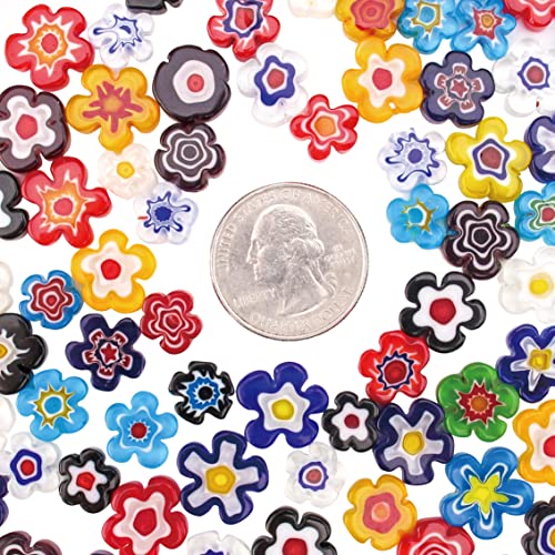Youway Style Millefiori Flower Glass Mosaic Tiles For Crafts, Mosaic Glass Supplies Child Diy Crafts,Mosaic Christmas Trees Ornament,Mosaic Pendants #TOP6