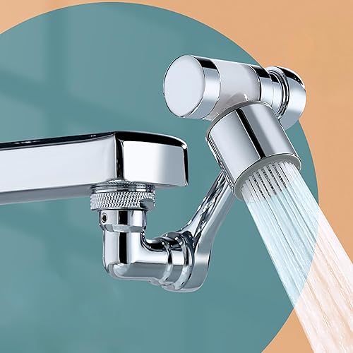 HEYAXA Nuevo extensor de grifo de filtro giratorio de 1080, grifo de filtro de algodón PP, grifo universal de filtro de salpicaduras, grifo de