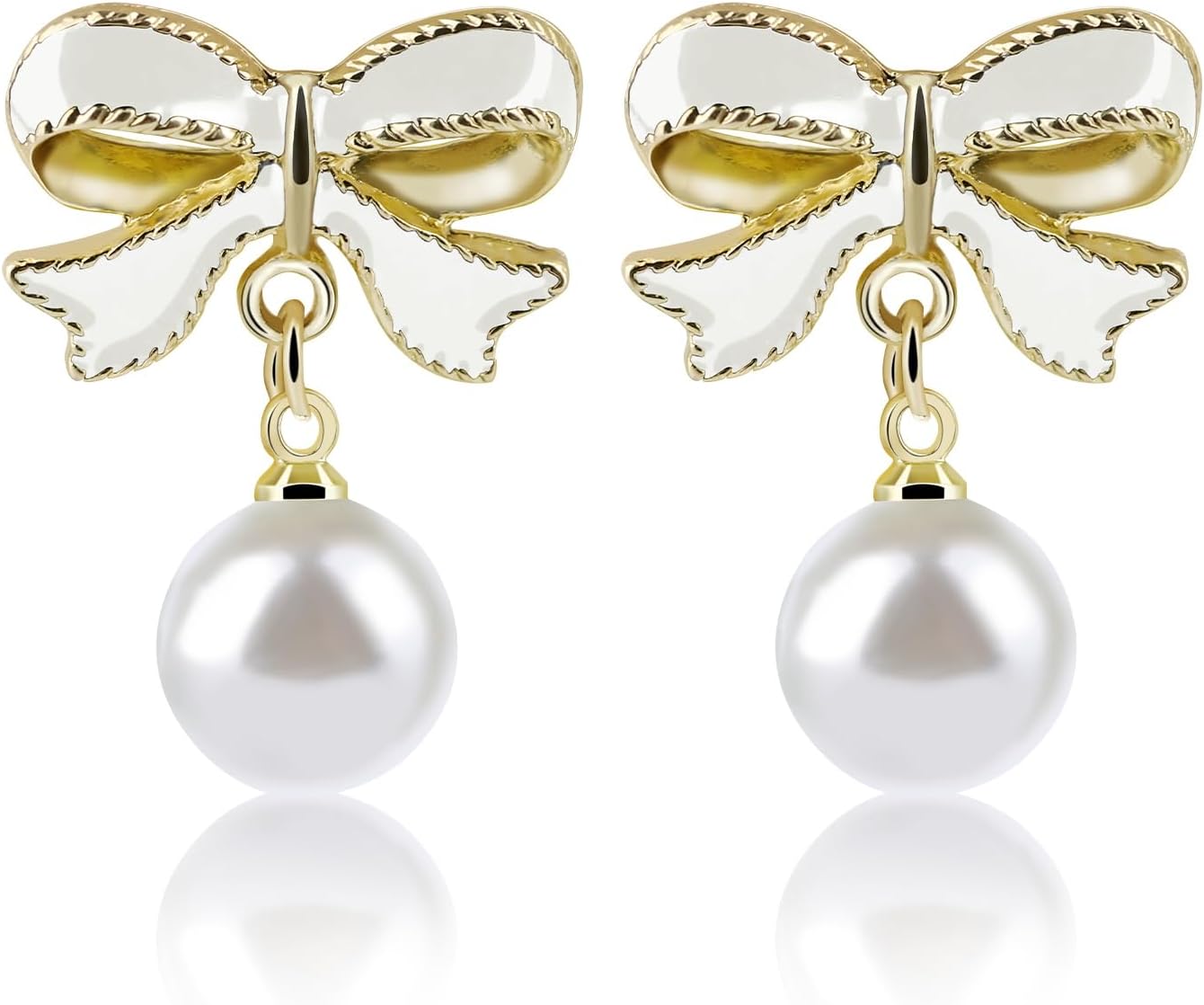 Dainty Drop Earrings for Women, Gold or Silver Statement Earrings Dangling, Cute Elegant Bridal Dangle Earring Tassel for Wedding Fashion Jewelry Gifts