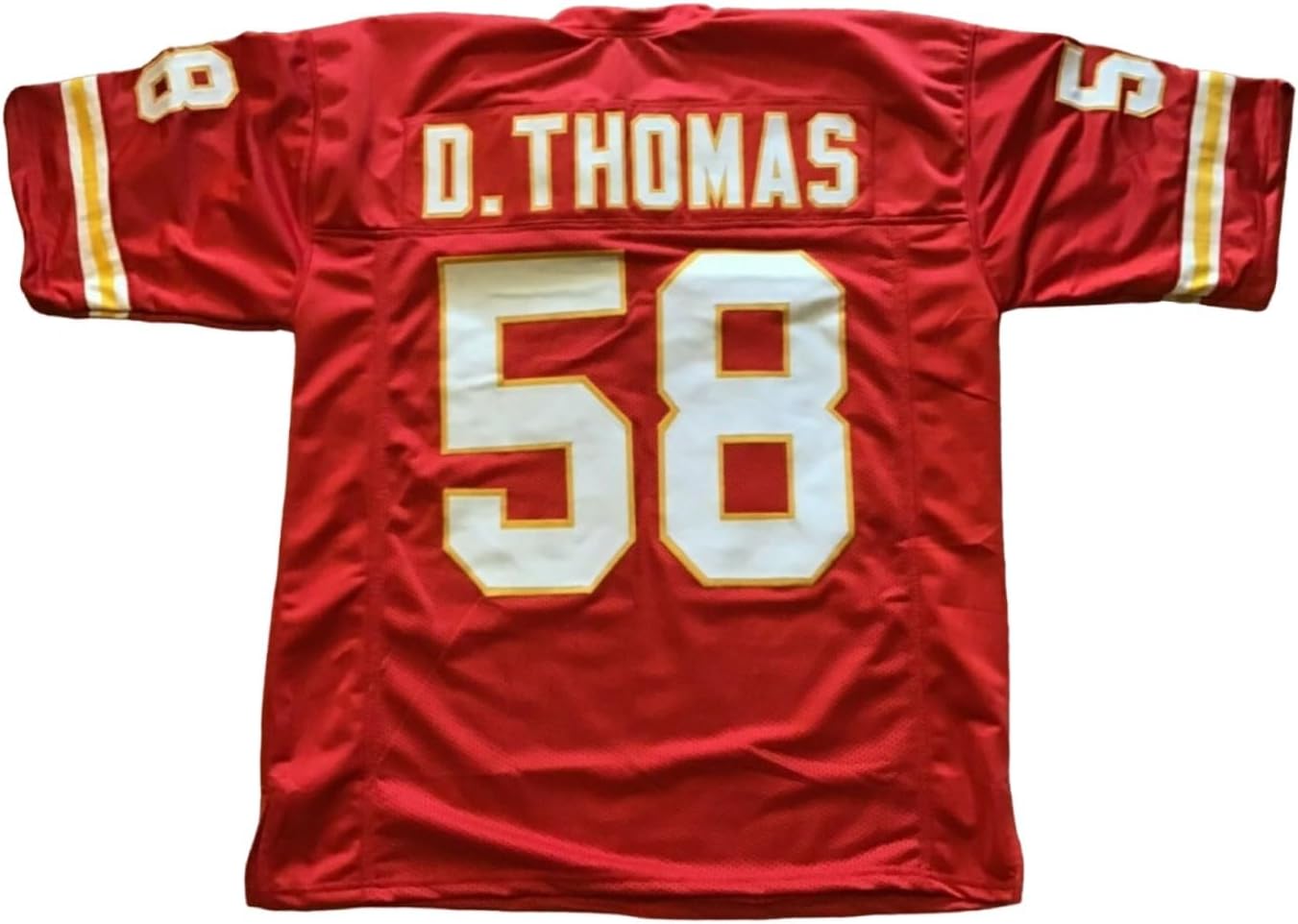 Derrick Thomas Custom Jersey Stitched Red Football New No Brand/Logos