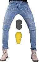 Motorradhose für Damen aus Jeans
