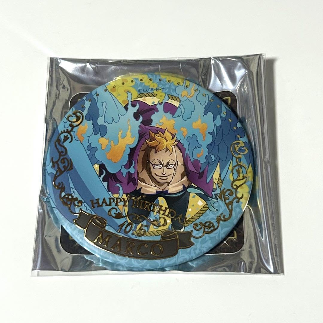 東京ワンピースタワートンガリバースデイ缶バッジ10月セット