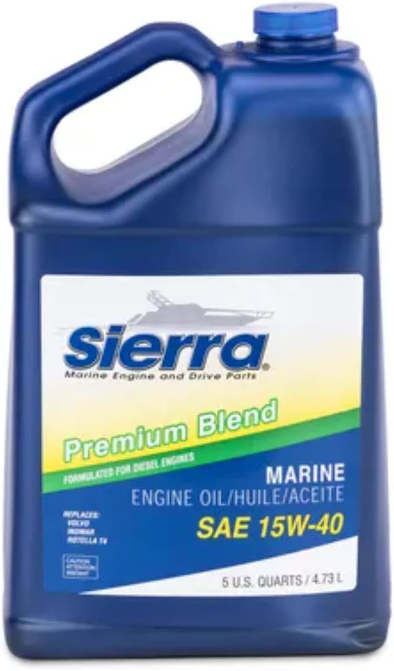 Sierra, 15W-40 Multi-Vehicle (5 Qt), 18-9554-4