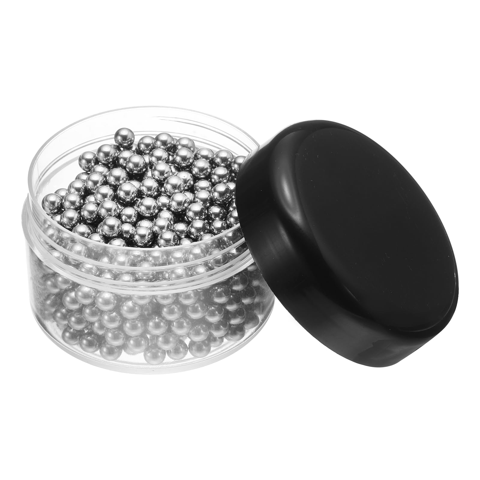 sourcing map Lot de 500 billes de roulement G50 de précision en acier chromé - 4,5 mm