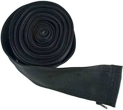 CK CC-3-22 Hose Cover 3" X 22 Zippered, Black Nylon