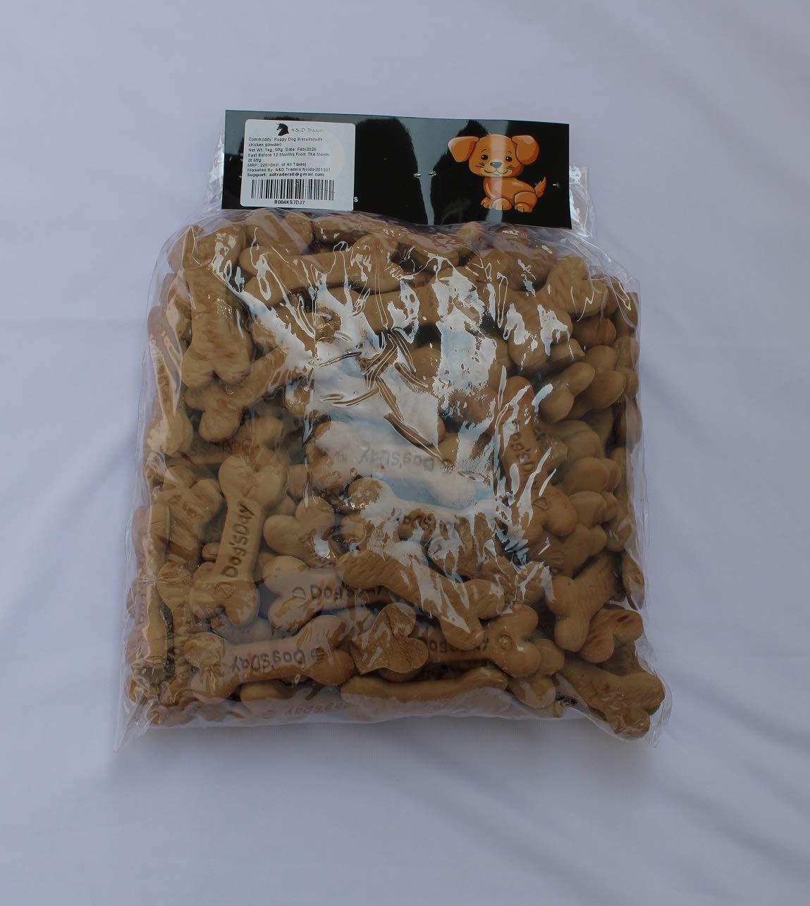 A&D Traders Adult Fresh Baked Bone Biscuit, Real Chicken Biscuit, Dog Treats for Adult & Dogs, Chicken Flavor, 5 kg (B08H2B68L6) Amazon Price History, Amazon Price Tracker
