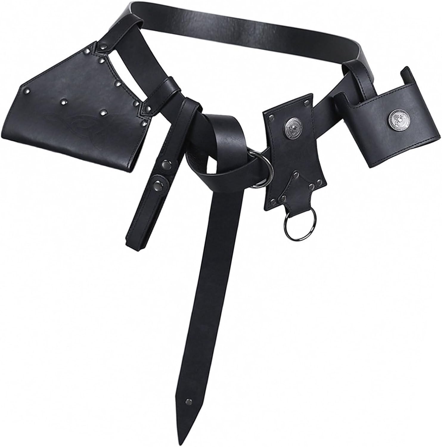 5 Piece Medieval Belt Set Costume Accessory For Role Play Cosplay