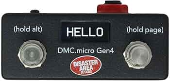 ギター Disaster Area Designs DPC.micro Gen4 Disaster Area Designs DPC.micro Gen4 MIDI Looper Footswitch