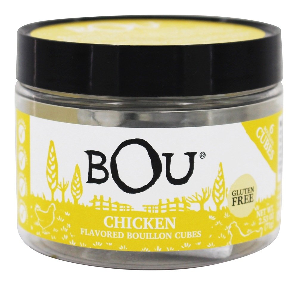 BOU - Flavored Bouillon Cubes Chicken - 2.53 oz.