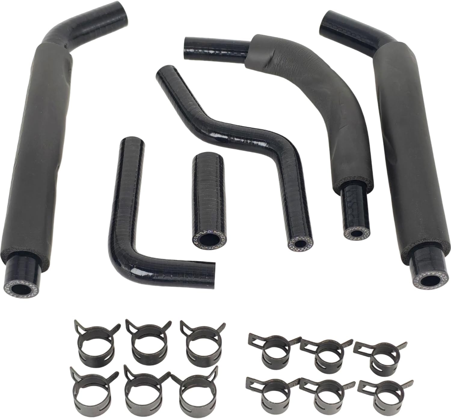 Low Pressure Fuel Hose Line Kit 97216067 Compatible with LB7 Duramax 2500 3500HD 2001-2004 6.6L Diesel Engine Compatible with Chevrolet GMC Pickup 97230321 97216063 97216066 97216065 97216064