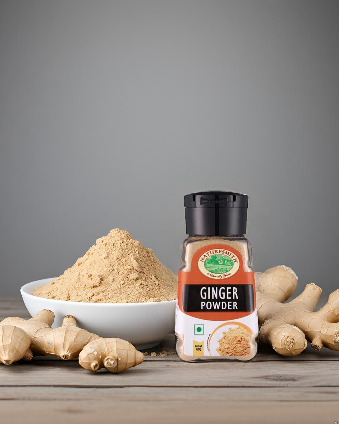 NATURESMITH GINGER POWDER-60g || SMALL SPRINKLER READY TO USE DRY GINGER || - Image 5 thumbnail