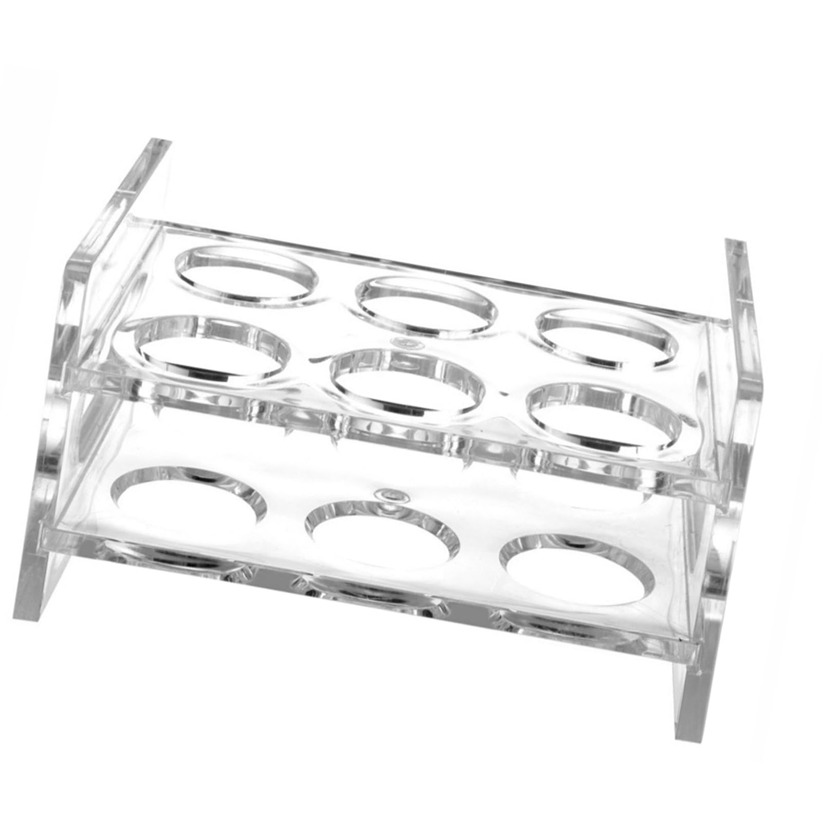 APGLSXY AS/PMMA Holder Sturdy Space Saving Design Tool Easy Clean Compact Party Drinkware Holder