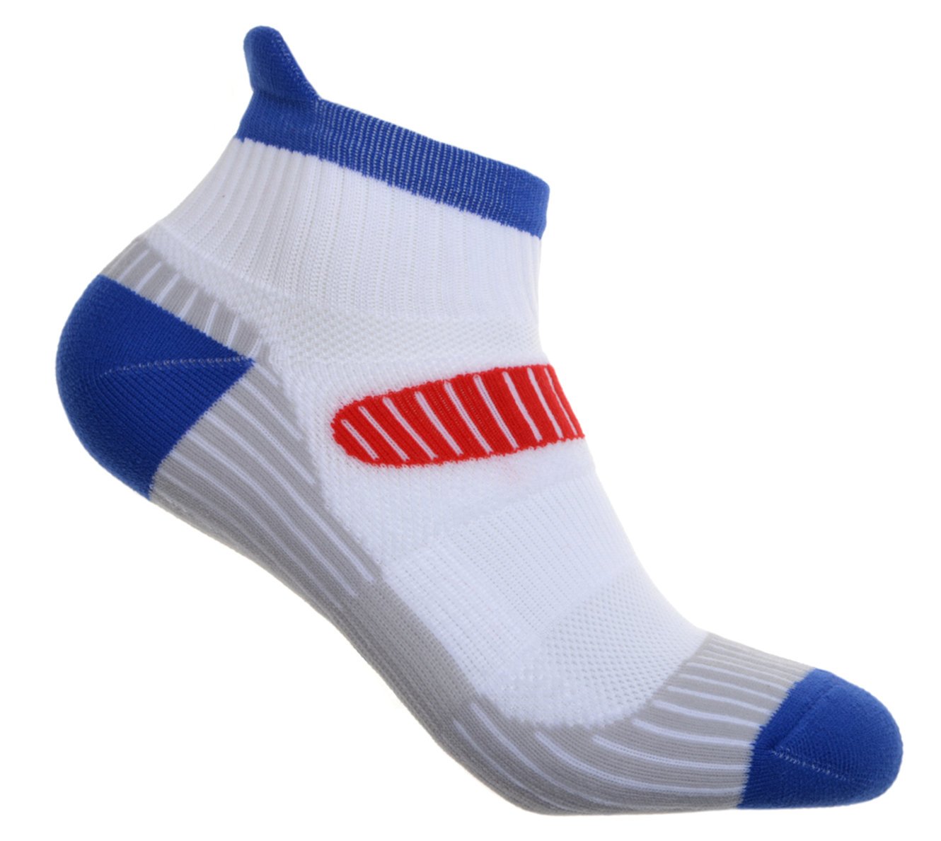 WB SOCKS Mens Running socks - Ankle & Arch Support, Padded, Lightweight
