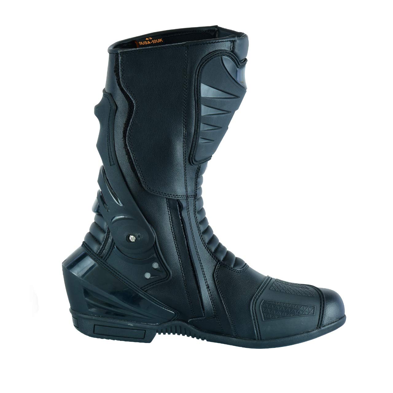 Jet Stivali Scarpe Moto Sportivi Uomo l'armatura Impermeabile Pelle