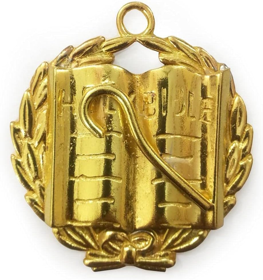 Bricks Masons Masonic Collar Grand Lodge Jewel - Chaplain