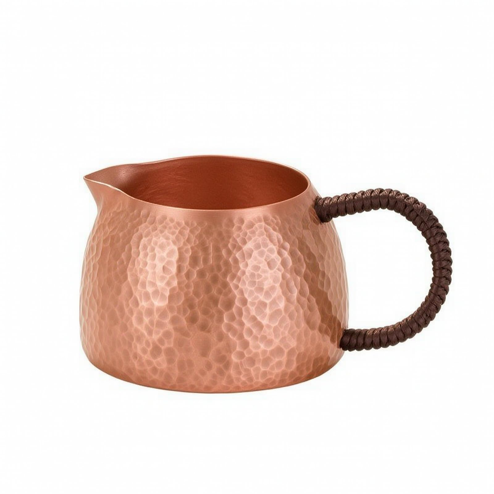 perfeclan Té Cobre Martillado Artesanal Té Cobre Resistente Al Térmico Justicia con Asa