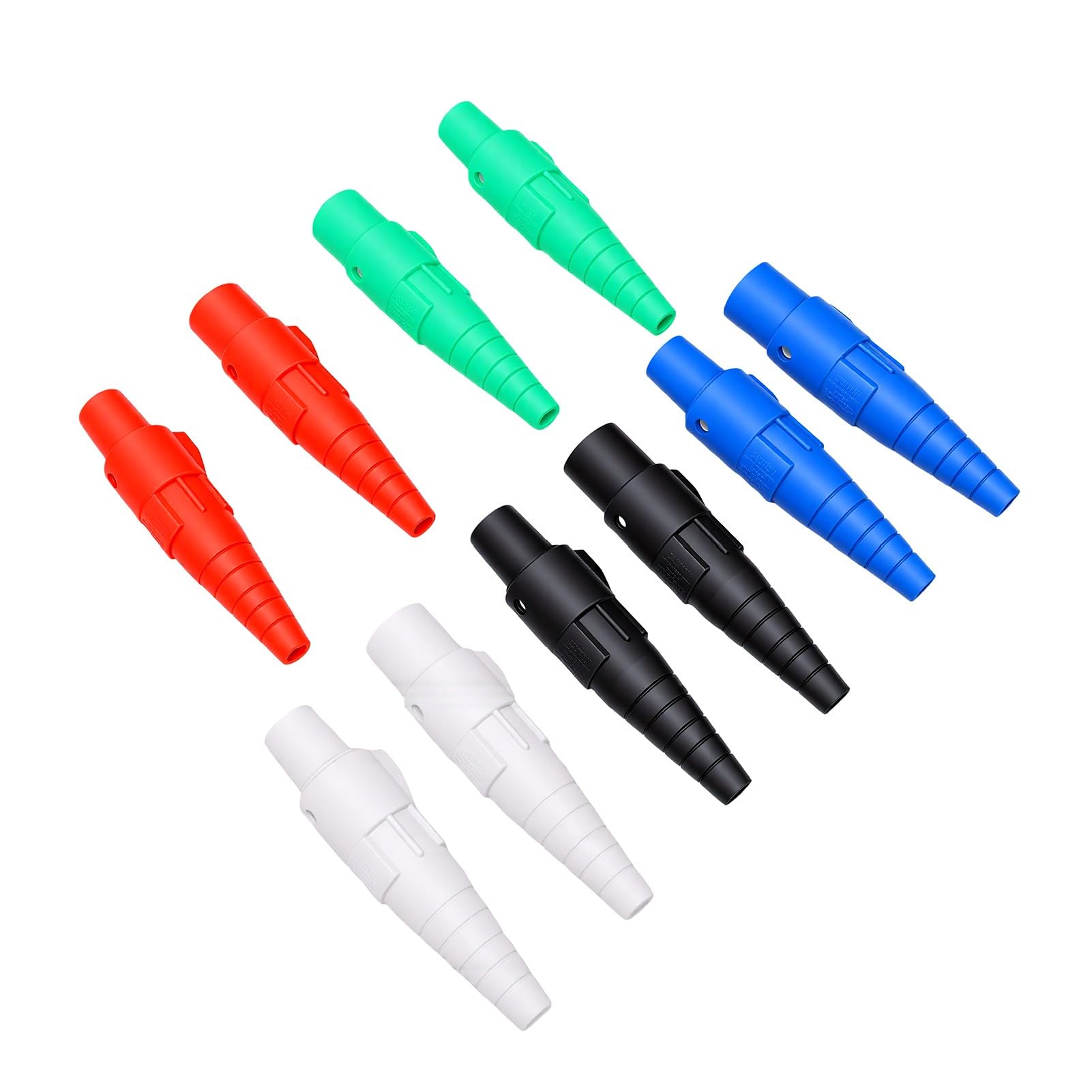 Tosuny Camlock Steckverbinder Kit 400A, Farbcodierte Nylonarmaturen