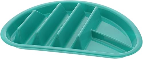 Miniatura 8 de Arrow Home Products Fiesta - Plato para taco, paquete de 4, cada plato incluye 3 soportes para tacos más 2 compartimentos, plástico sin BPA,