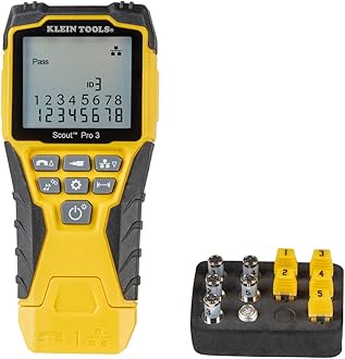 Klein Tools VDV501-851 Cable Tester Kit with Scout Pro 3 (5 Locator Remotes)