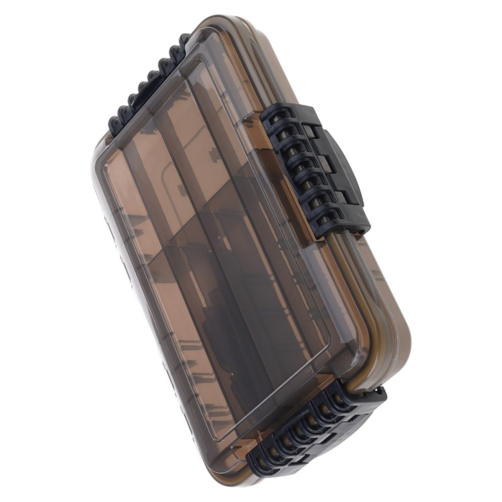 Portable Storage Tray Multifunction Fishing Tackle Box Waterproof Baits Storage Box Multi Compartment Lure Clear Tray Multiple Compartment