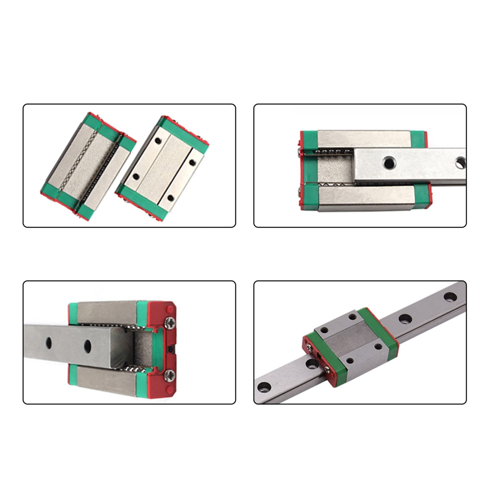 Drucker Z MGN12C Linear Guide Kit Mit Fixplattenmontage Klammer Für Ender-3 3S V2 CR10/10S/10 Linear Guide Kit