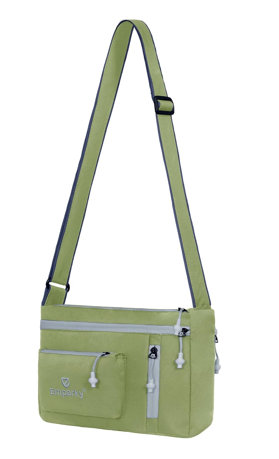 Emparky Sling Bag for Women | Lightweight Polyester Crossbody Purse with 5 Pockets & Zipper Closure | Small Crescent Shoul... - Review, Price and Buying Guide