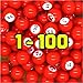 Tapp Collections Raffle Balls Number Set (1-100)