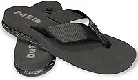 Chinelo Masculino Com Salto DuRio Air Para Esporão Fascite Plantar Ortopédico Vegano