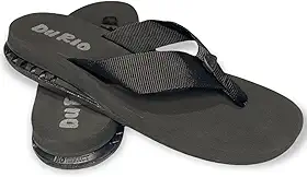 Chinelo Masculino Com Salto DuRio Air Para Esporão Fascite Plantar Ortopédico Vegano