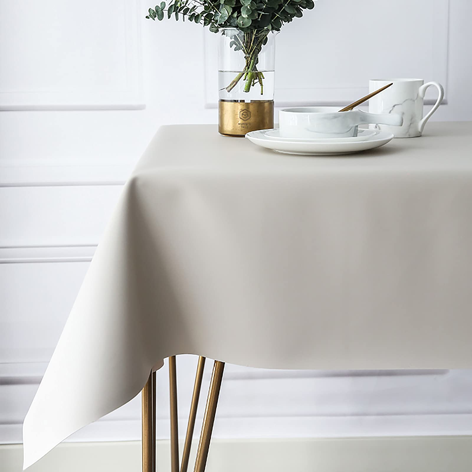 Nappe imperméable en PVC rectangle pour décoration de table de fête