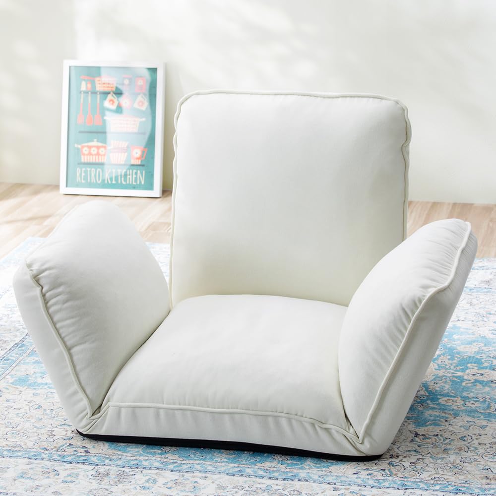 Amazon｜アイリスプラザ リクライニグソファ 座椅子 1人掛け 幅:69  